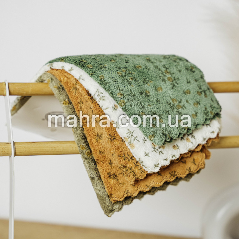 Серветки для кухні з квітами - фото 2