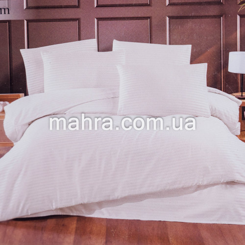 Фото  товара Постіль SATIN DELUXE євро ВАНІЛЬ