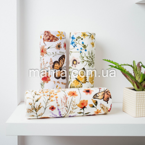 Фото  товара отрывные салфетки ЦВЕТОЧКИ 25*25