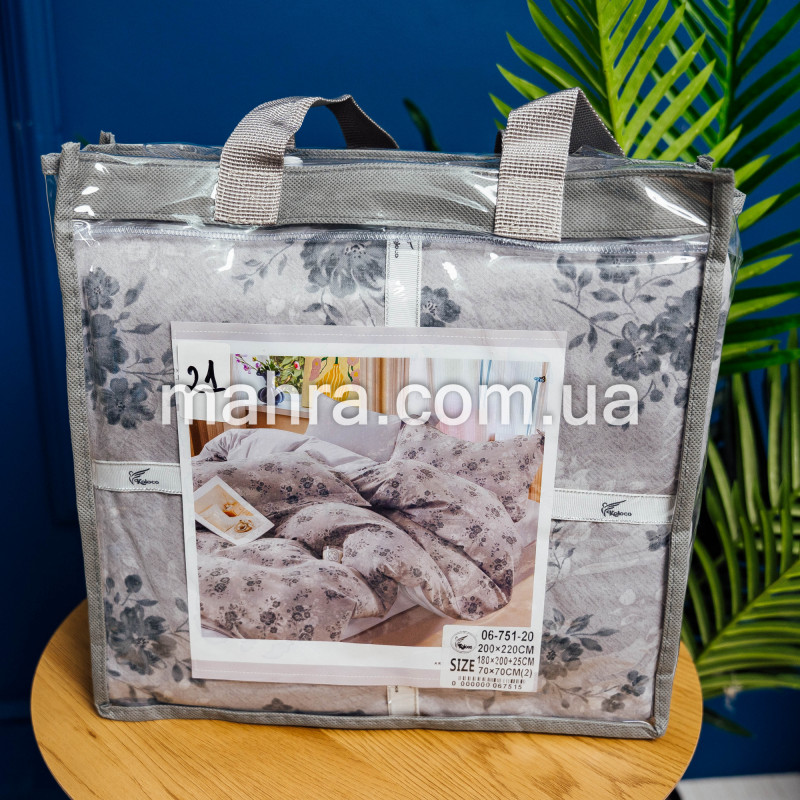Фото товара Постіль Варений сатин євро №21 Постіль Варений сатин євро №21 - фото 2