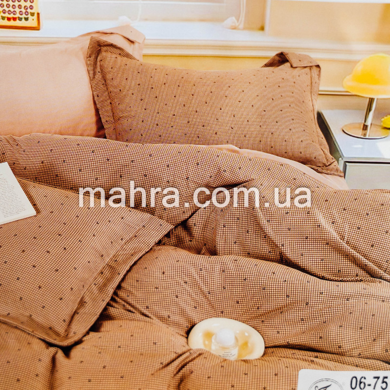 Постіль Варений сатин євро №20 - фото 1
