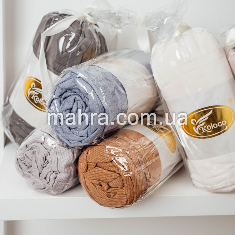 Простинь на резинці муслін - фото 1