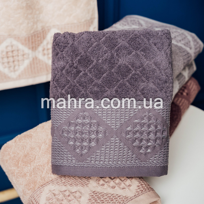 Рушники вафельний ромбік - фото 4