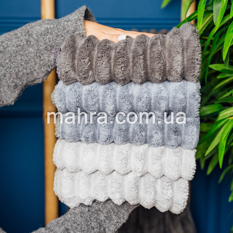 Рушники кухонні Шарпей новий сірий - фото 1