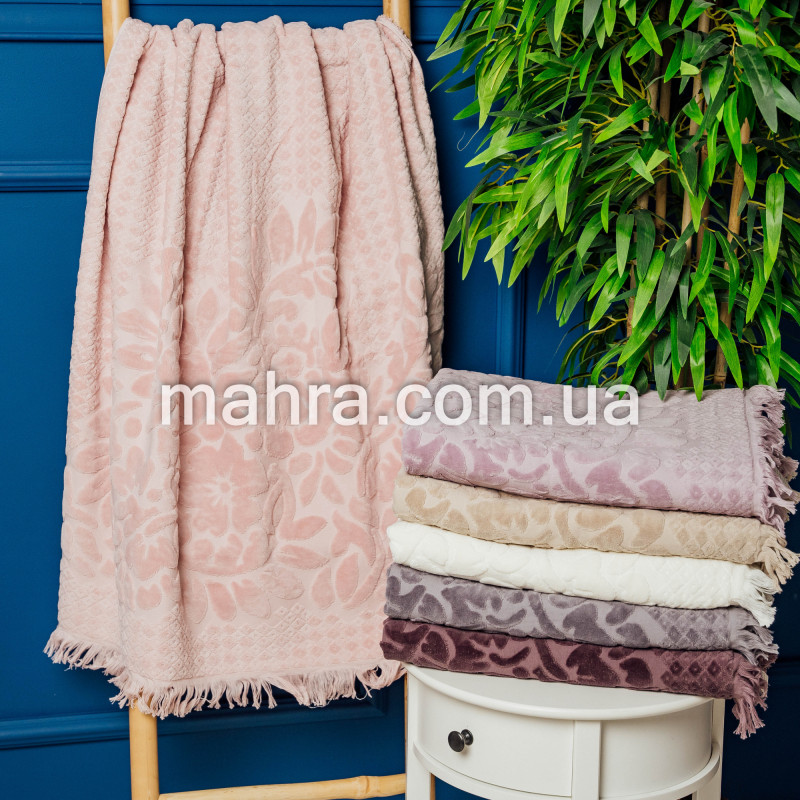 полотенце сауна с бахрамой - фото 1