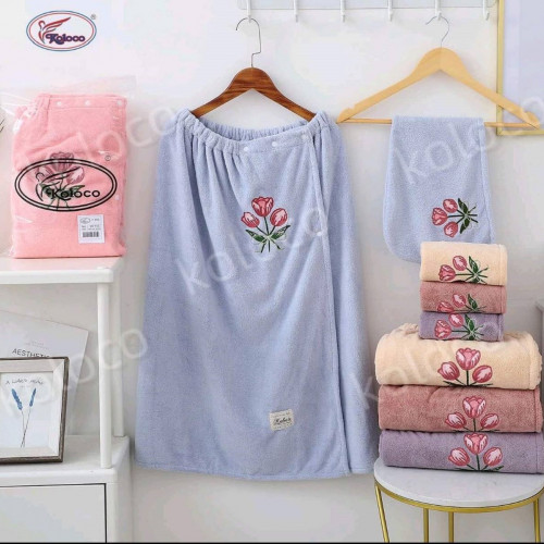 Фото  товара рушник сауна тюльпани