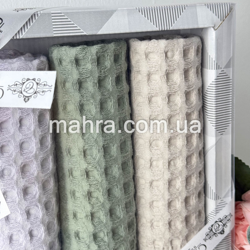 Набір рушників вафелька - фото 5