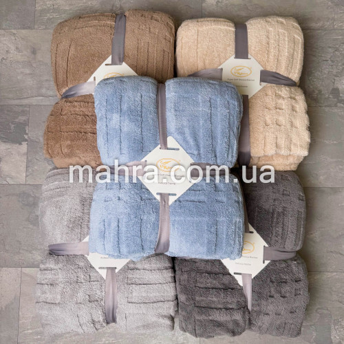 Фото  товара плед на овчині