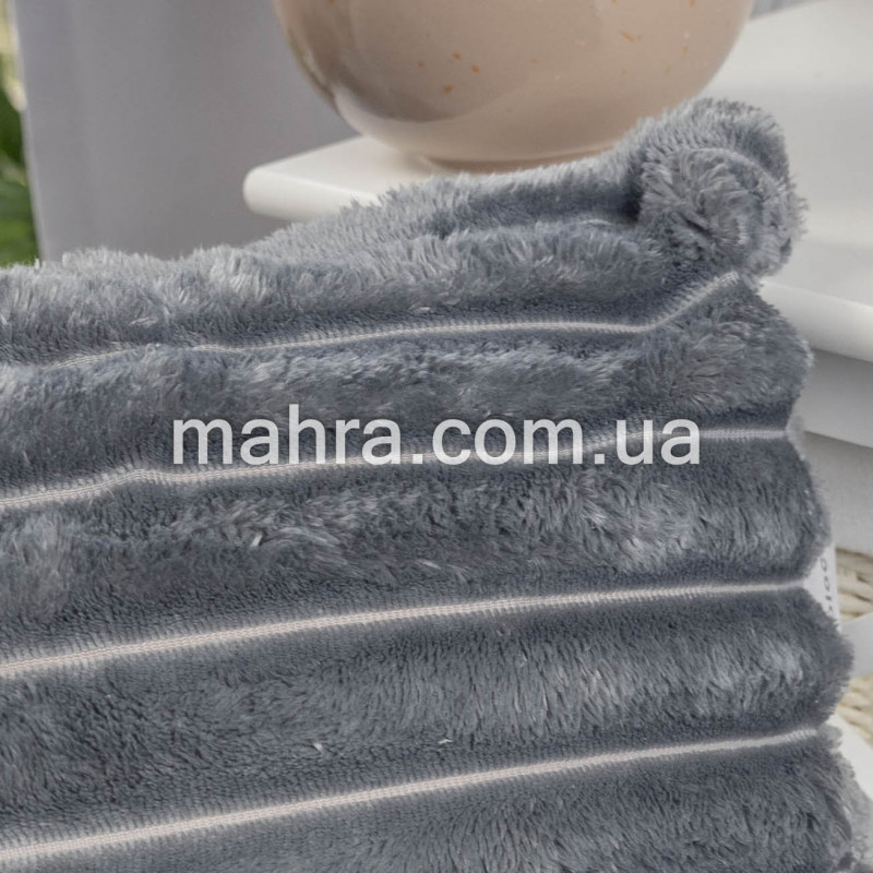 Наволочка Шарпей  сіра - фото 2