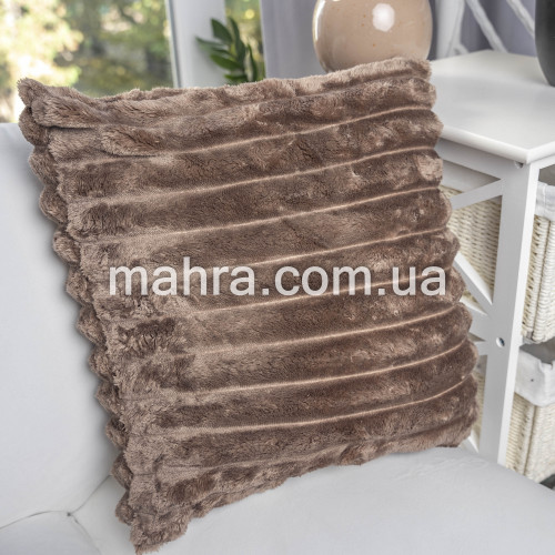 Фото  товара Наволочка Шарпей темно-коричневая