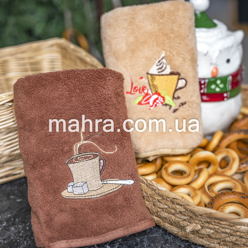 Кухонні рушники з кавою - фото 3