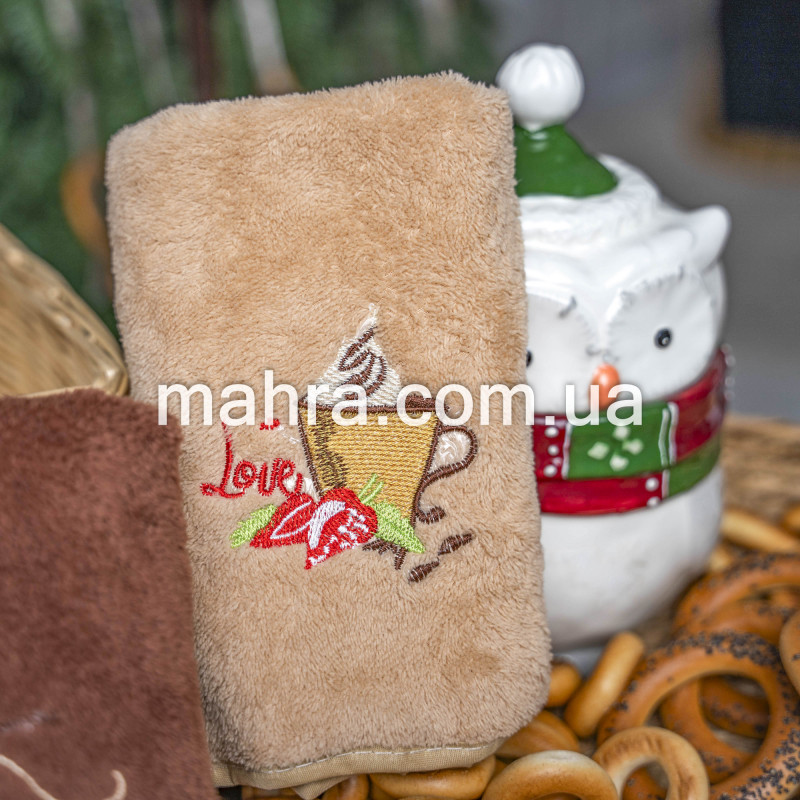 Кухонні рушники з кавою - фото 5