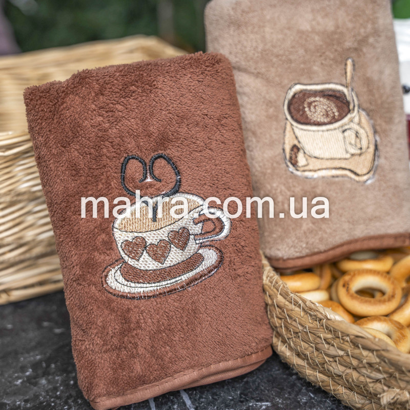Кухонні рушники з кавою - фото 4