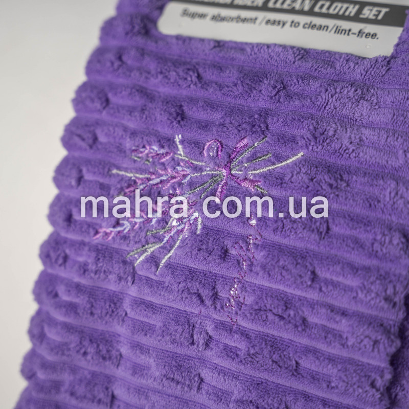 Кухонні серветки з лавандою - фото 2