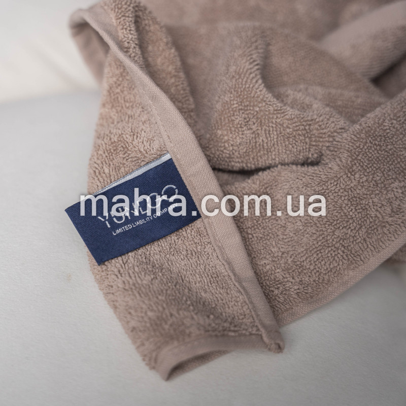 Банні рушники темно-бежеві - фото 2