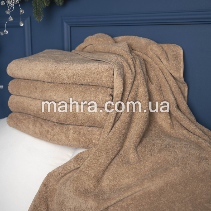 Банні рушники бежеві - фото 1