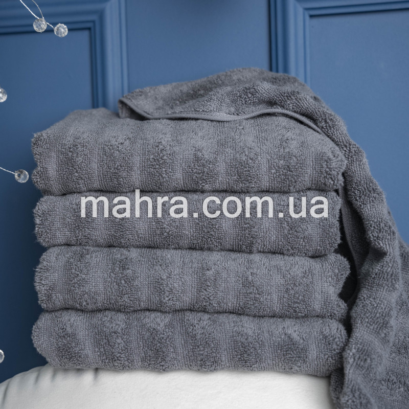 Кухонні рушники Шарпей темно-сірі - фото 2