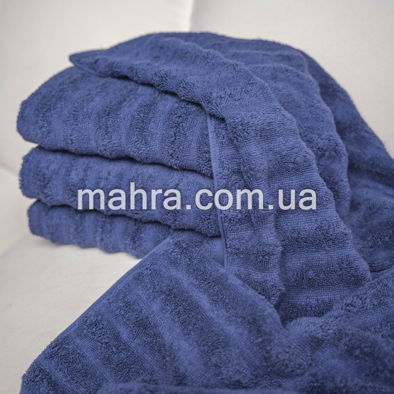 Рушники Шарпей темно-сині - фото 1