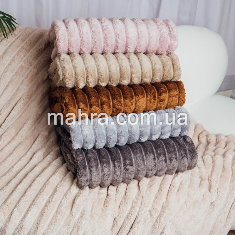 Плед Шарпей полоска 5см  - фото 1