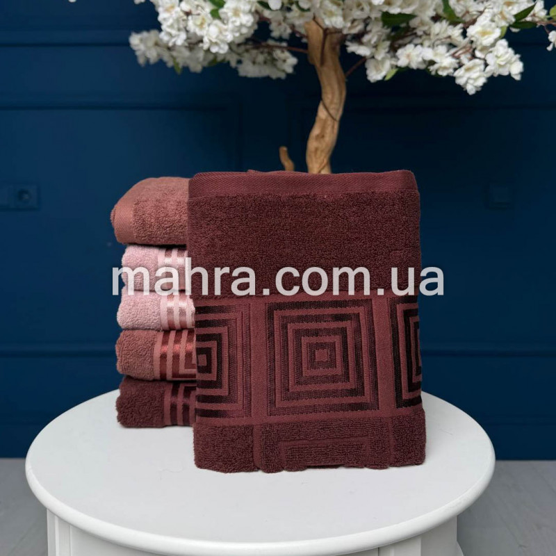 Рушники Візерунок Коричневі - фото 3