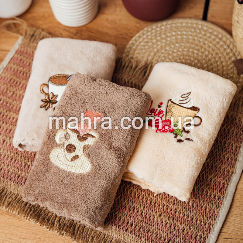 кухонні рушники кава - фото 5