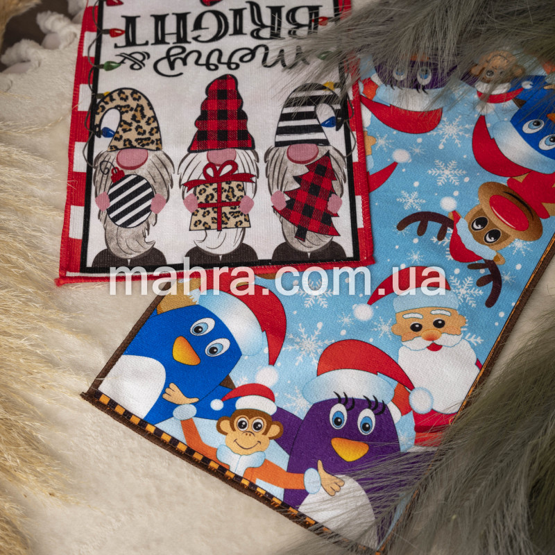 рушники для рук санта - фото 5