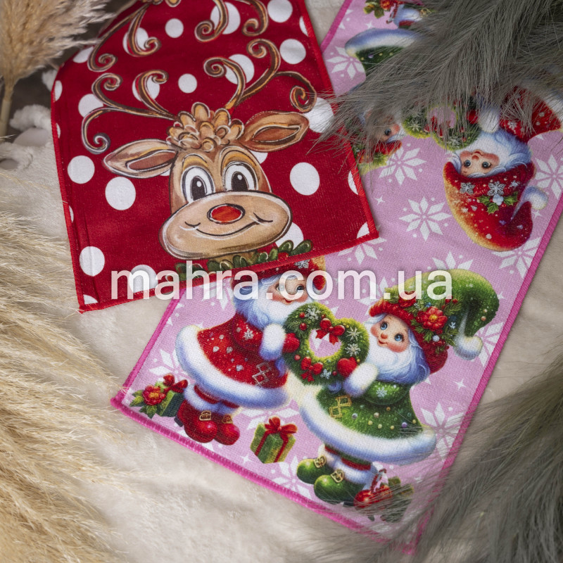 рушники для рук санта - фото 3