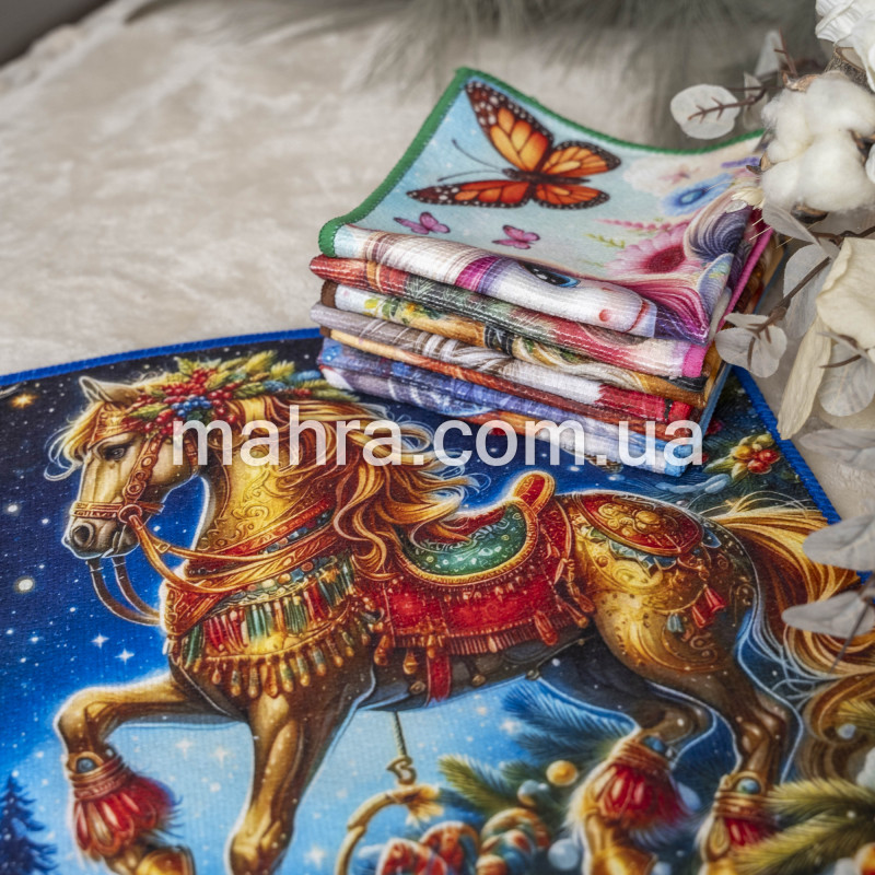 новорічні серветки - фото 1