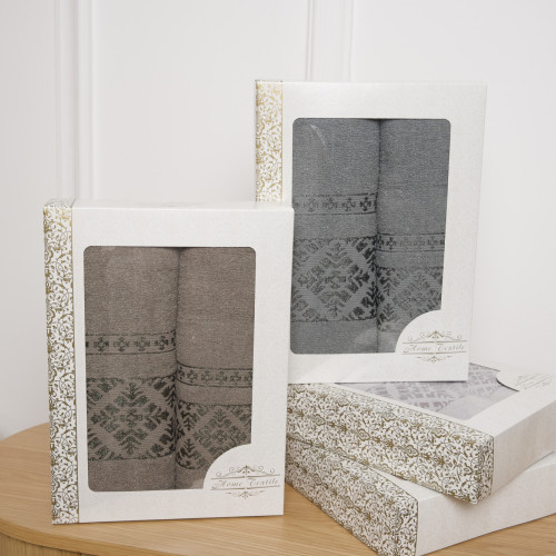 Фото  товара Набор махровых полотенец