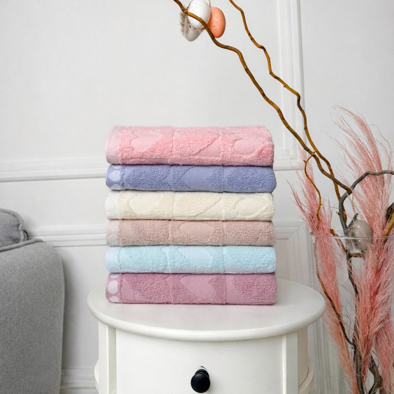 Рушники лицеві Серце в квадраті - фото 4