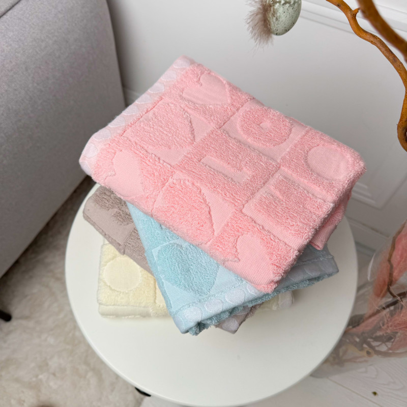 Рушники лицеві Серце в квадраті - фото 2