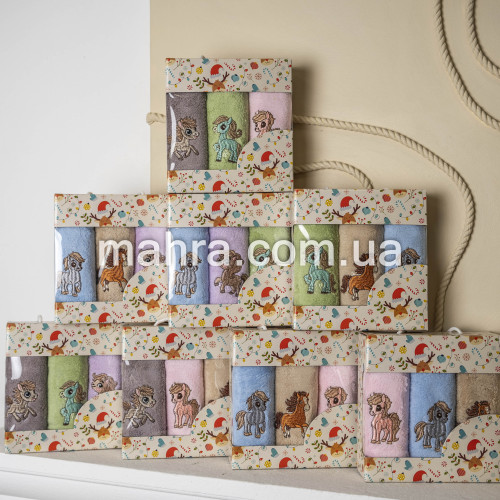 Фото  товара Набор полотенец пони 3ка