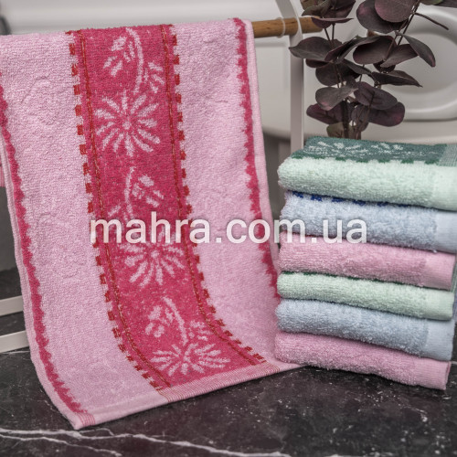 Фото  товара Полотенца для рук Ромашка яркая