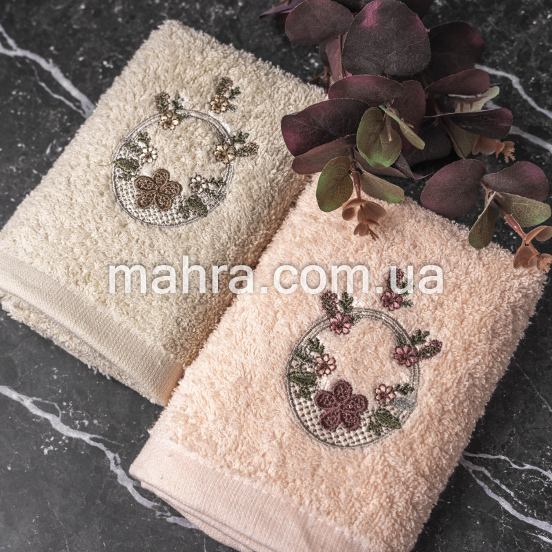 кухонні рушники квіти - фото 3