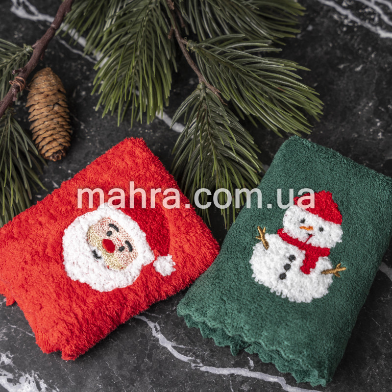 Новорічні рушнички для рук - фото 3