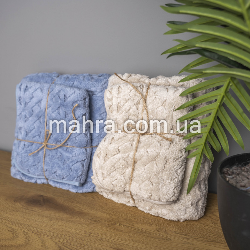 набір рушників в мішечку - фото 4