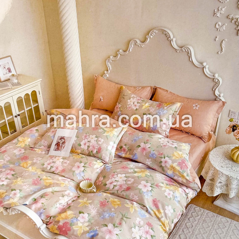 Постіль котон євро №23 - фото 1