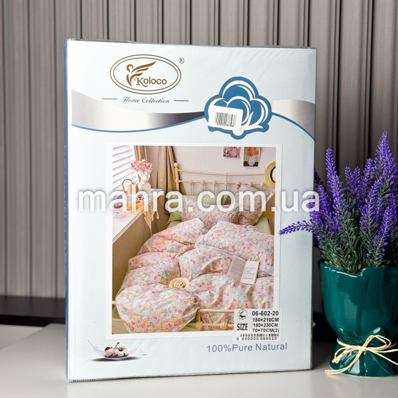 Постіль котон євро №6 - фото 2