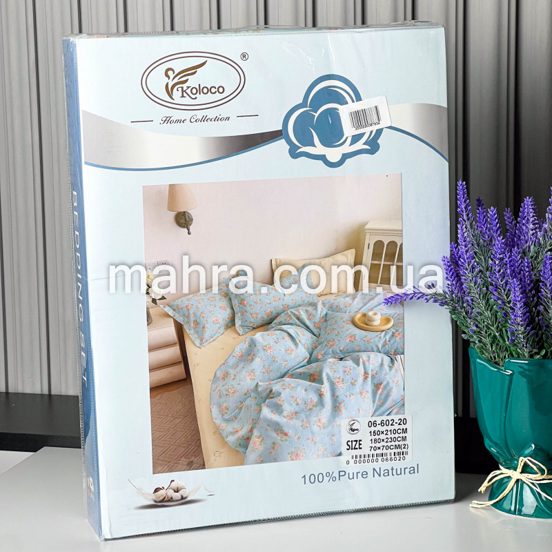 Постіль котон євро №13 - фото 2