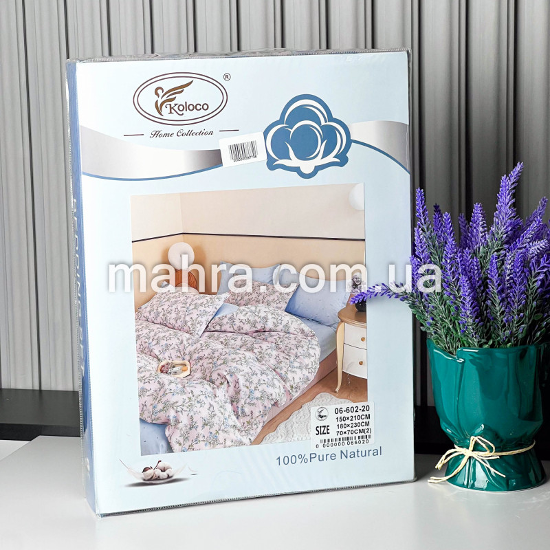 Постіль котон євро №22 - фото 2