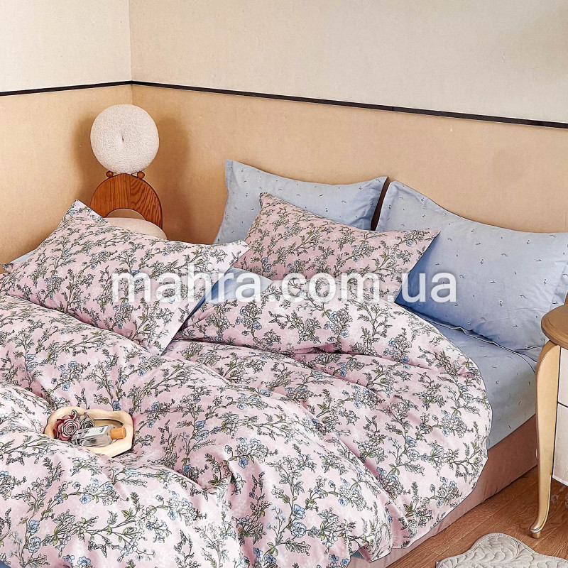 Постіль котон євро №22 - фото 1