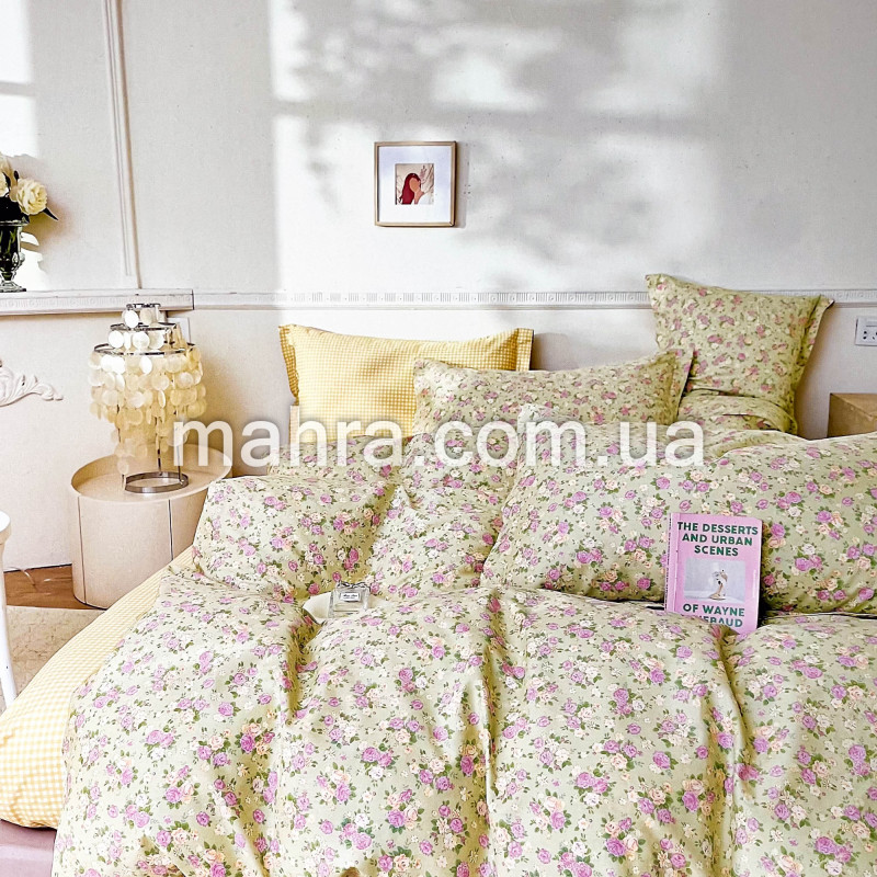 Постіль котон євро №2 - фото 1