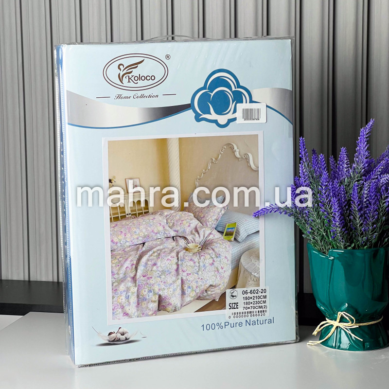 Постіль котон євро №15 - фото 2