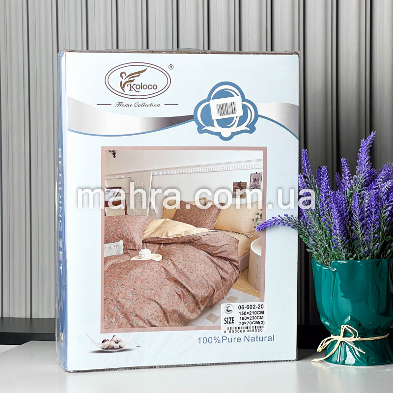 Постіль котон євро №8 - фото 2