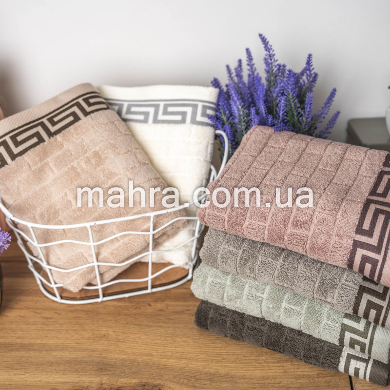 Рушники з візерунком версаче - фото 1