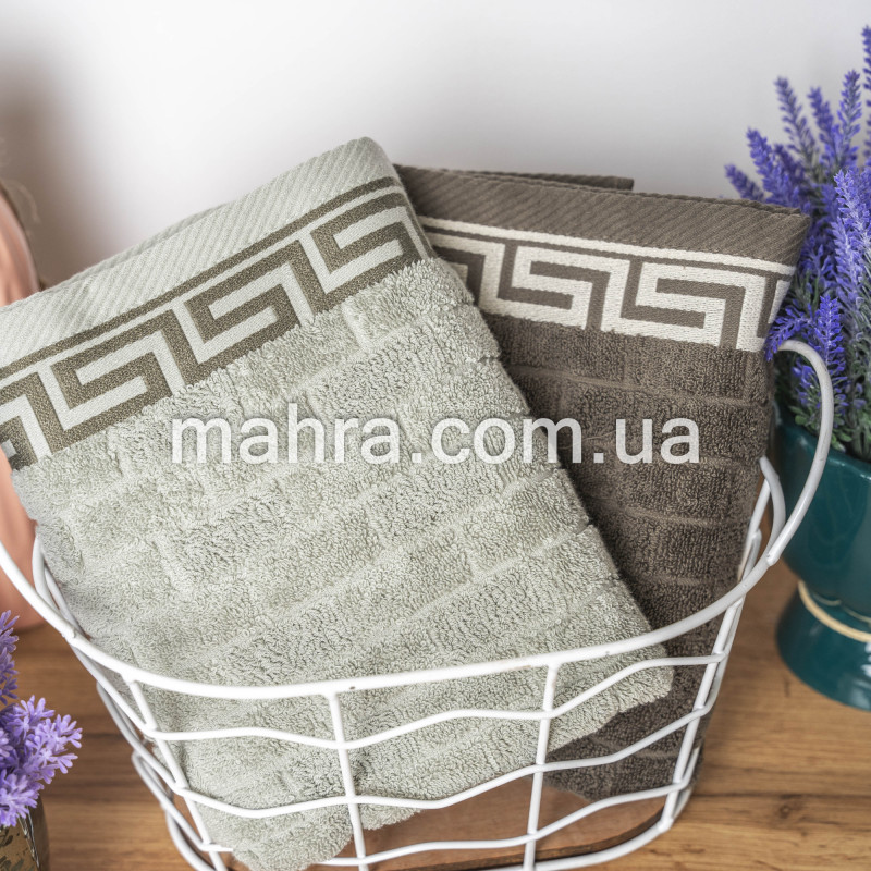 Рушники з візерунком версаче - фото 4