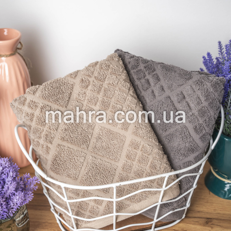 Рушники з тисненням ромби - фото 3