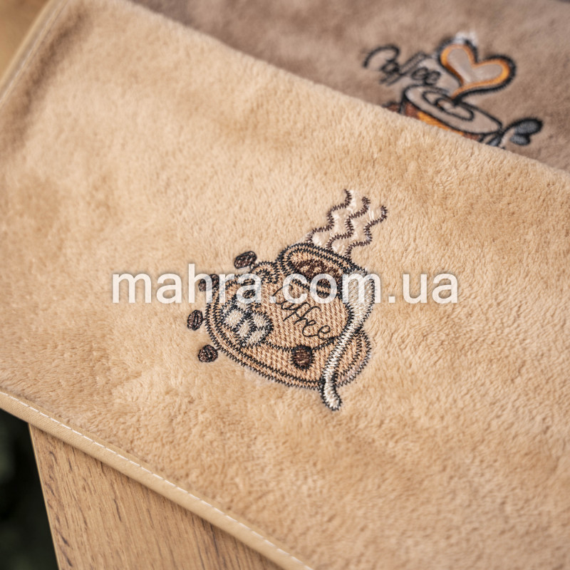 Кухонні рушники темна кава - фото 4