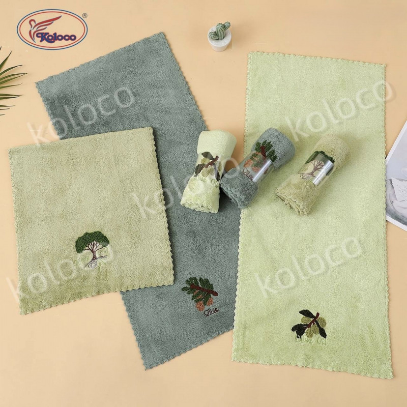 Кухонні рушники з оливками - фото 1