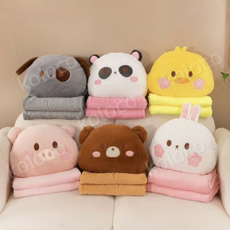 Іграшка тваринка з пледом - фото 1